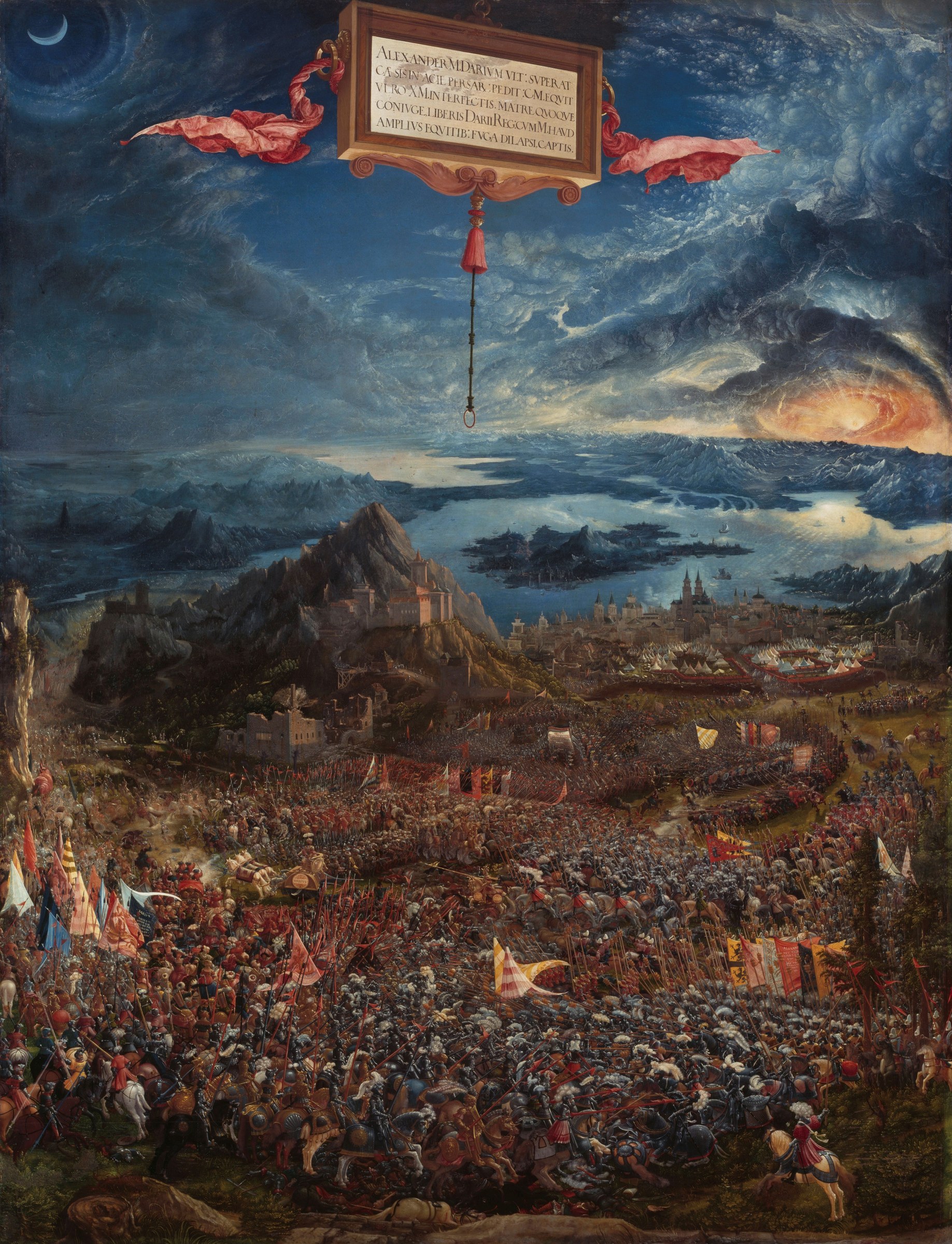 Albrecht Altdorfer's Battle of Alexander at Issus (1529): a panoramic Renaissance vision of the battle