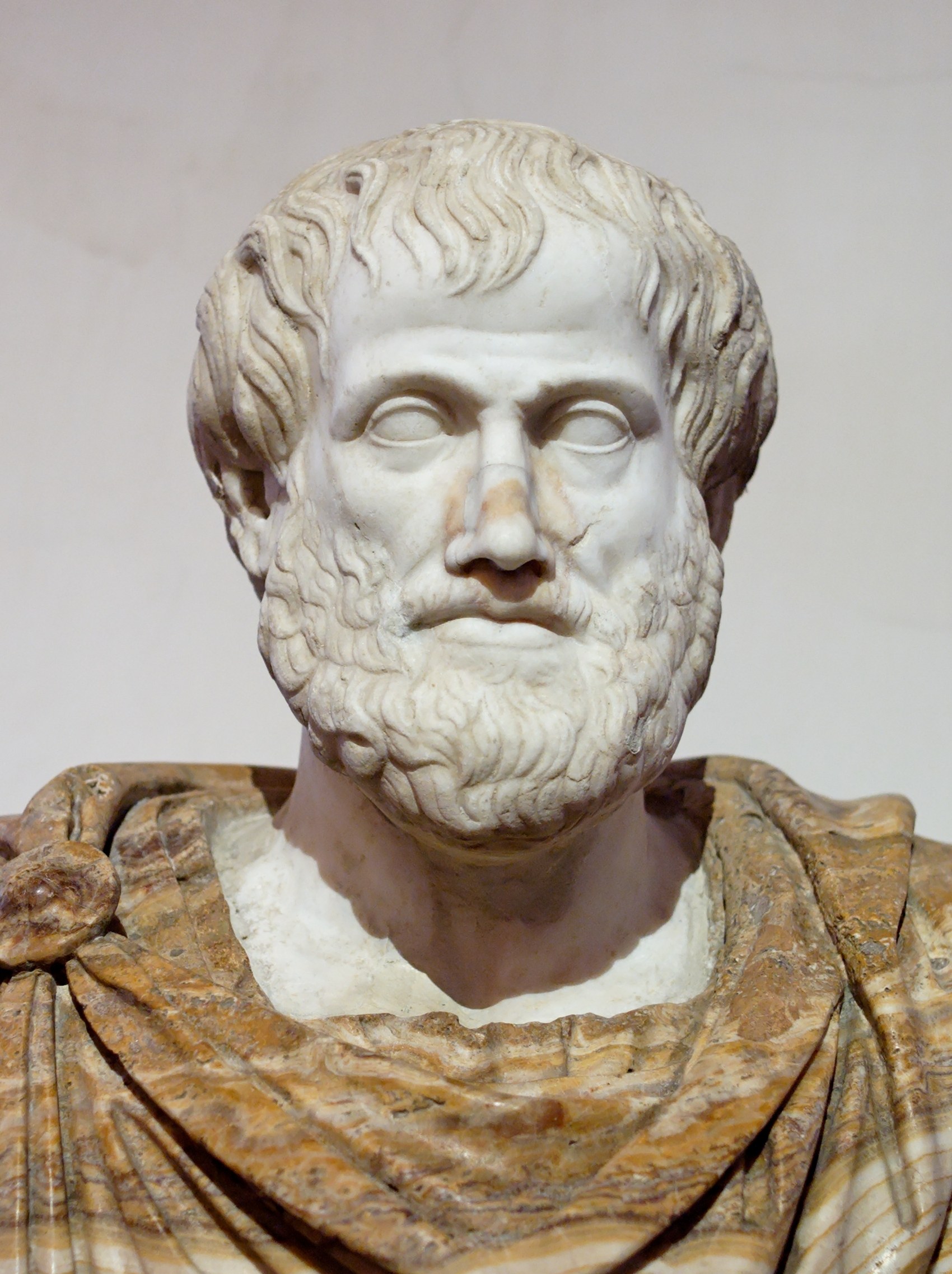 Marble bust of Aristotle, Roman copy of a Hellenistic original