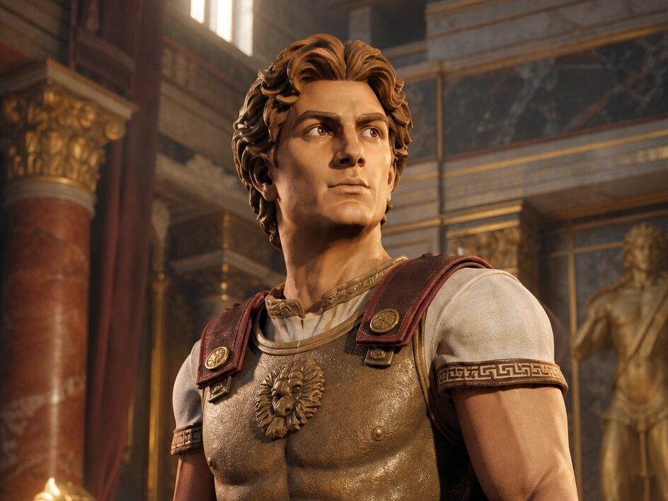 Owner-supplied banner art: the animated Alexander character from the Vizlings app