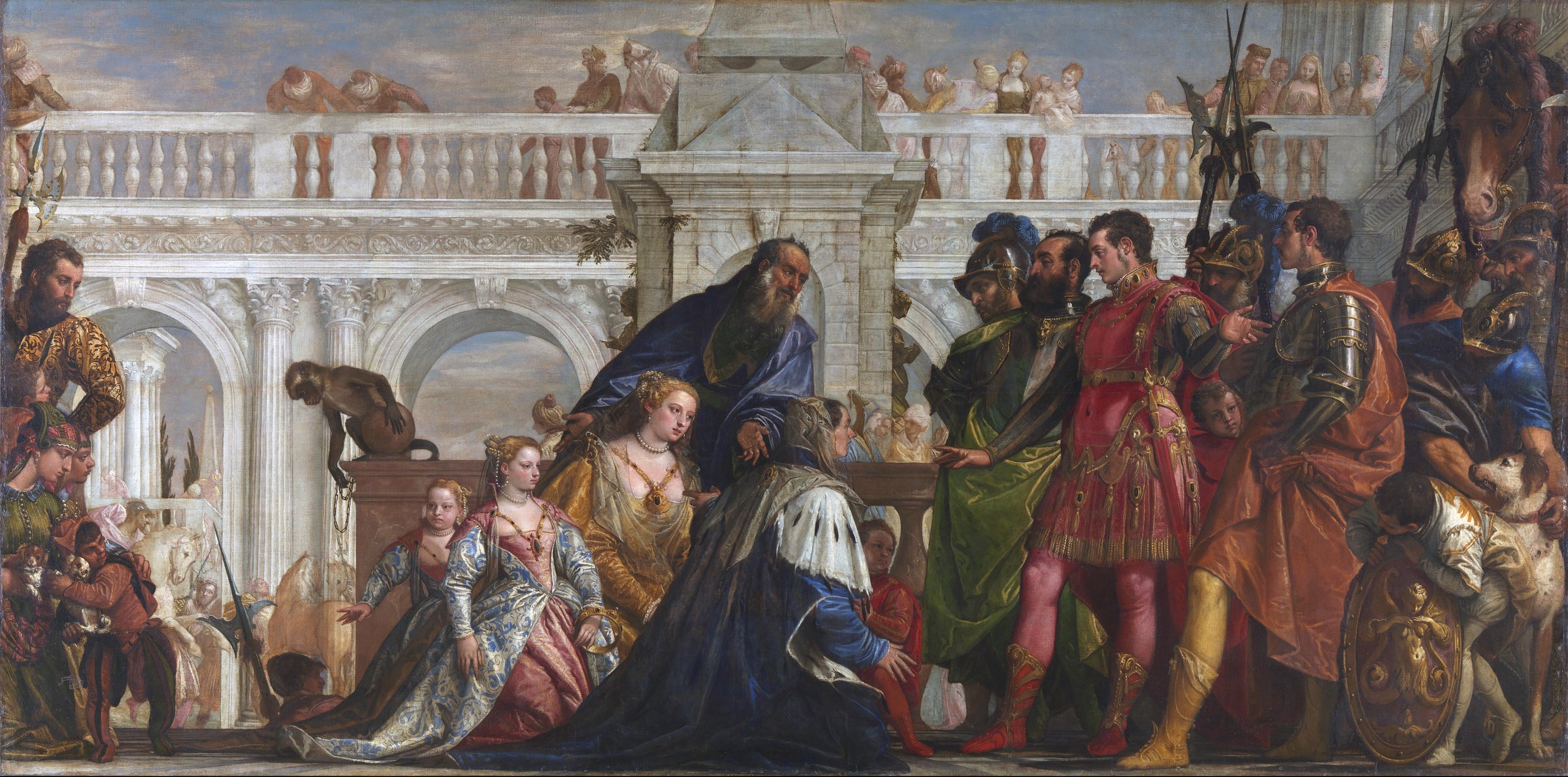 Paolo Veronese's The Family of Darius before Alexander (c. 1565–1570)