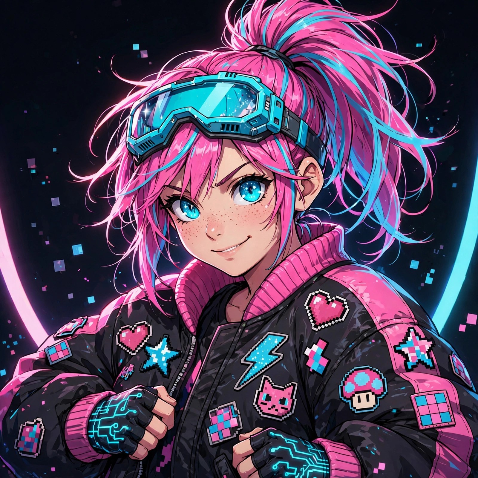 Ani Sparks — the crew's fearless leader