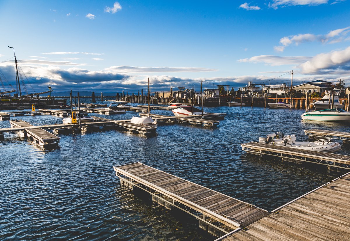 Burlington, Vermont waterfront