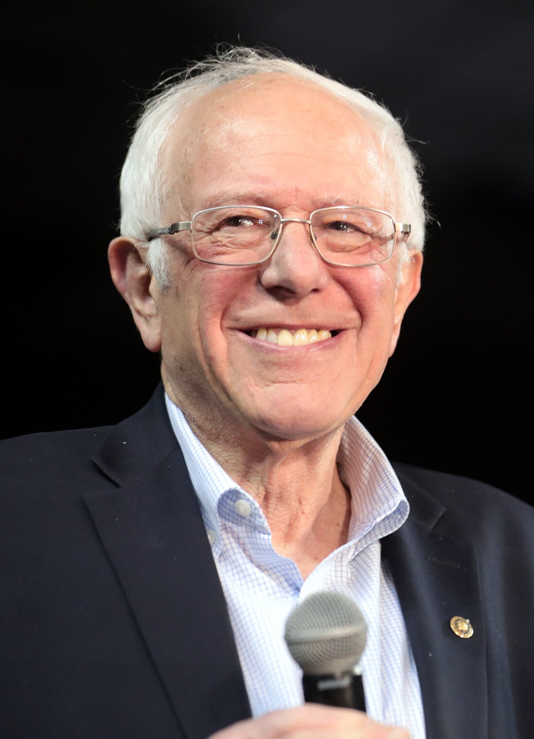 Bernie Sanders speaking in March 2020