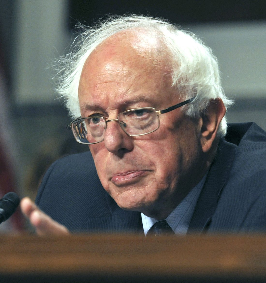 Bernie Sanders during July 2014 testimony before the Senate Veterans' Affairs Committee
