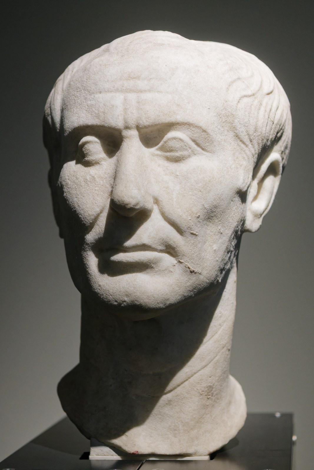 Marble bust of Julius Caesar, the Tusculum portrait type