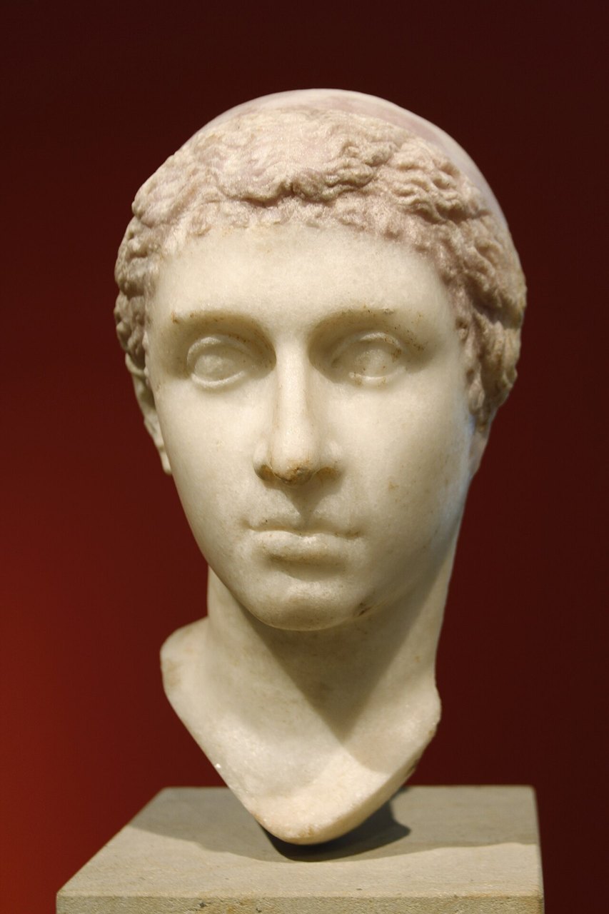 Marble bust of Cleopatra VII