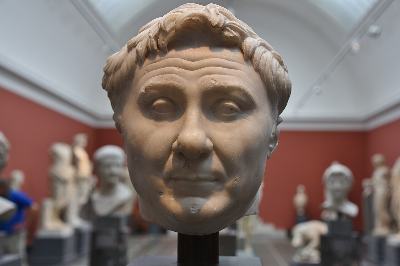 Marble bust of Pompey the Great