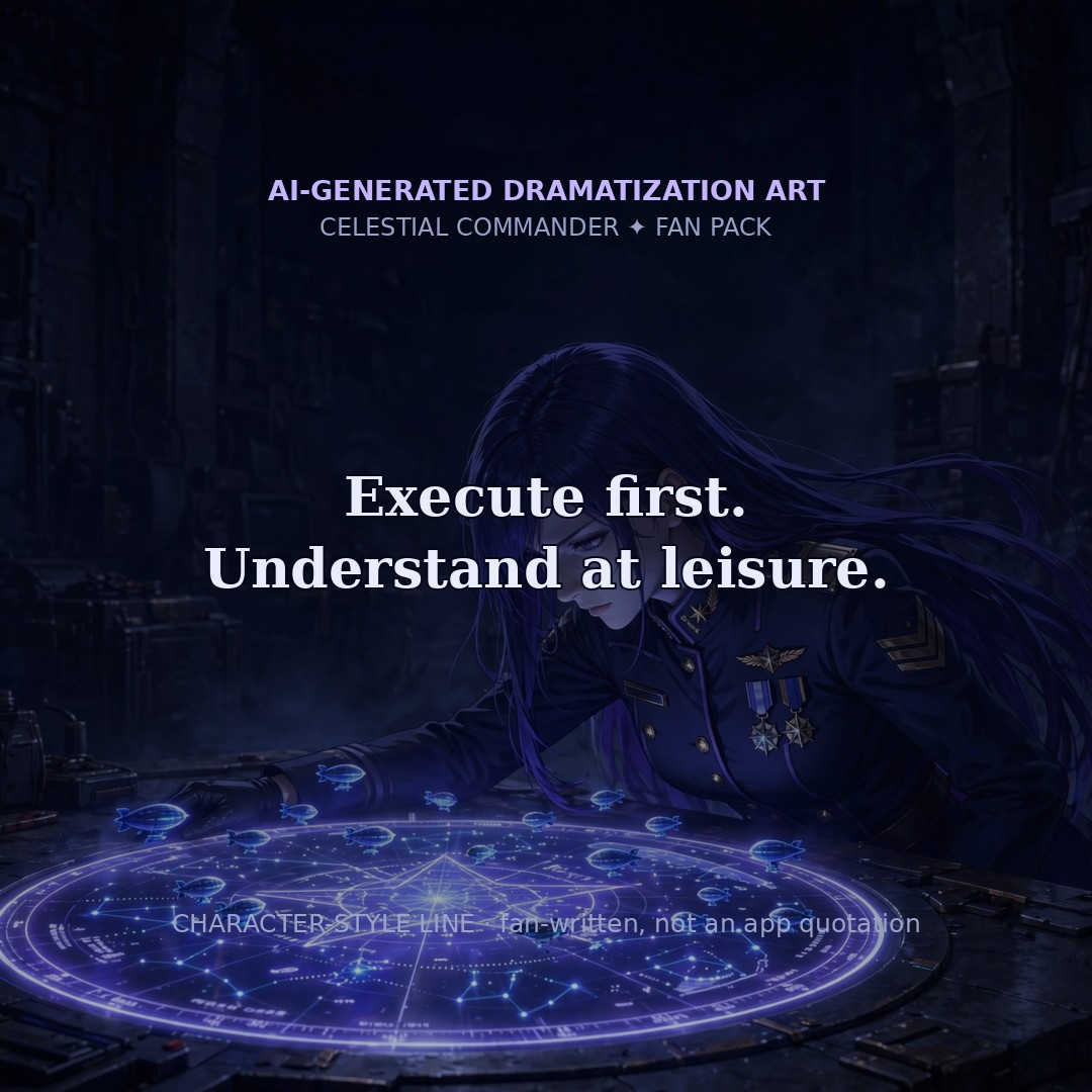 Social card: Execute first. Understand at leisure.