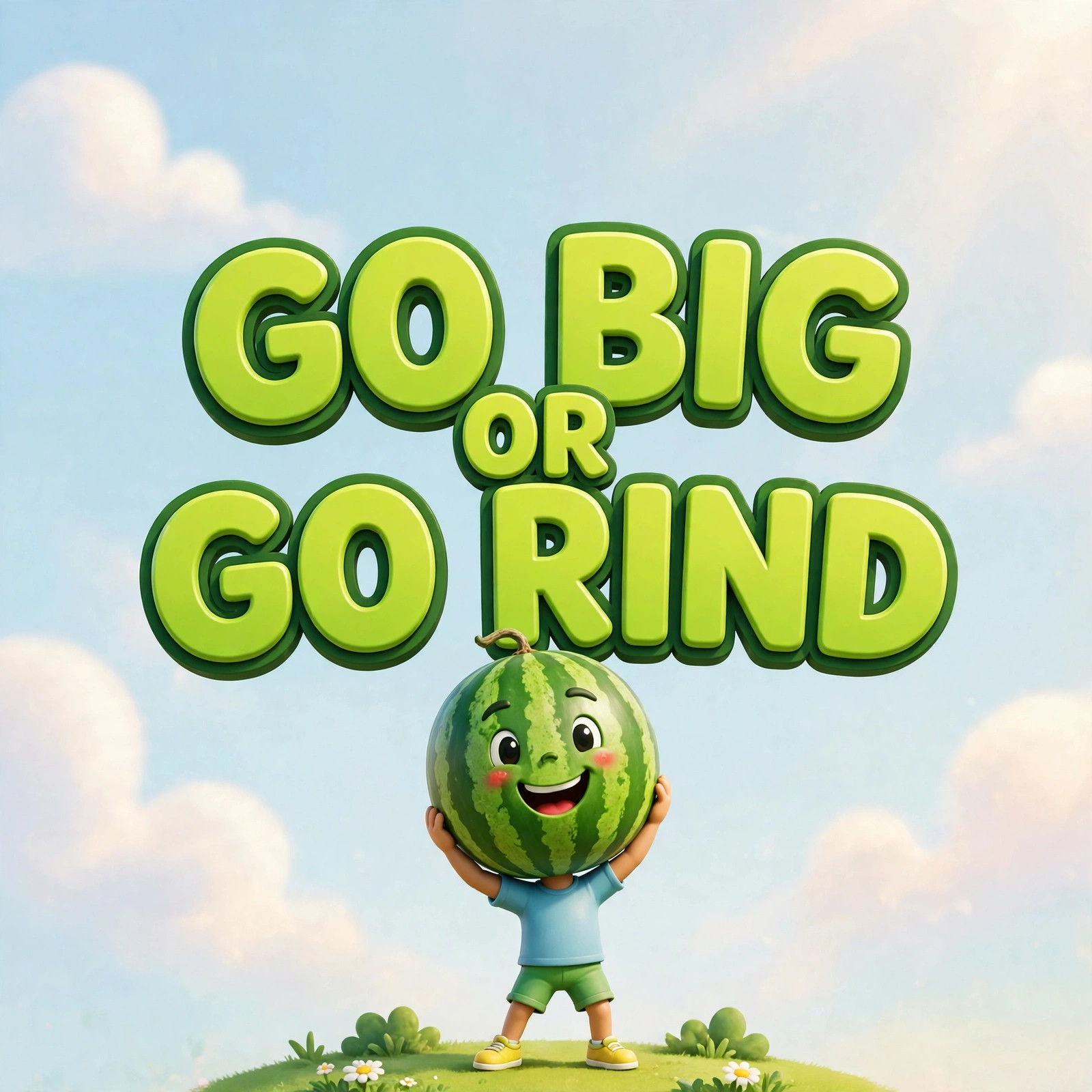 GO BIG OR GO RIND quote card