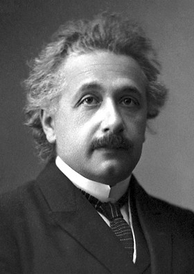 Albert Einstein, official 1921 Nobel Prize in Physics photograph