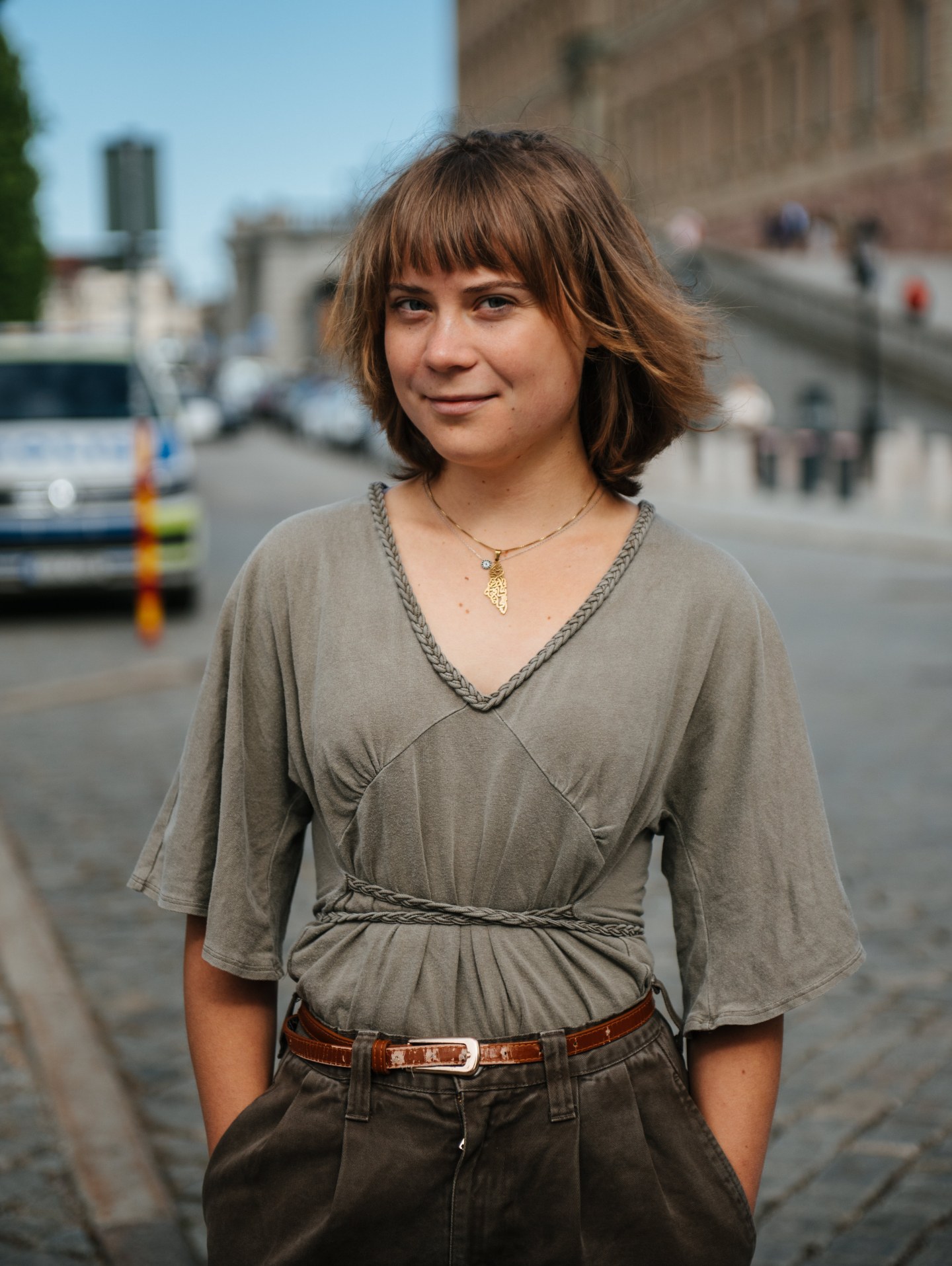 Greta Thunberg in Stockholm, May 2026