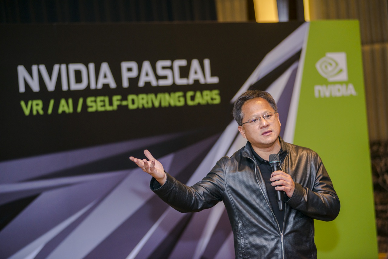 Jensen Huang at Computex Taipei, 2016