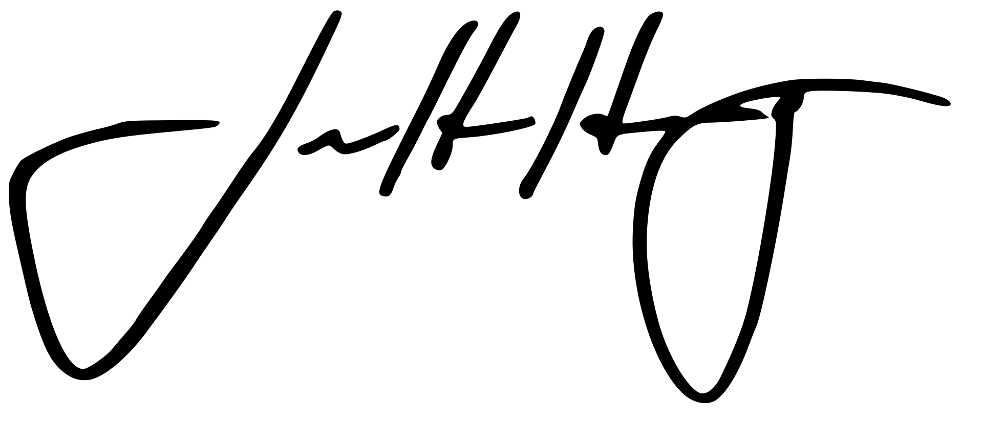 Jensen Huang's signature