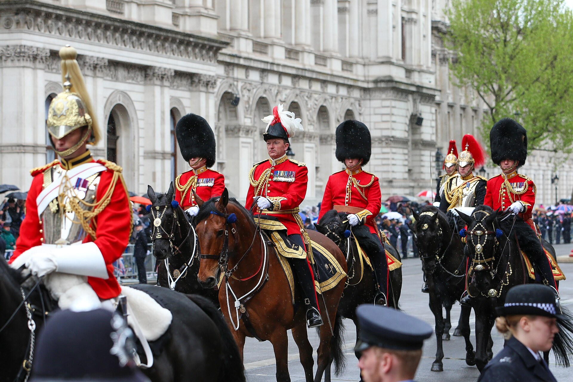 The King's Procession at the coronation of Charles III and Camilla, London, 6 May 2023