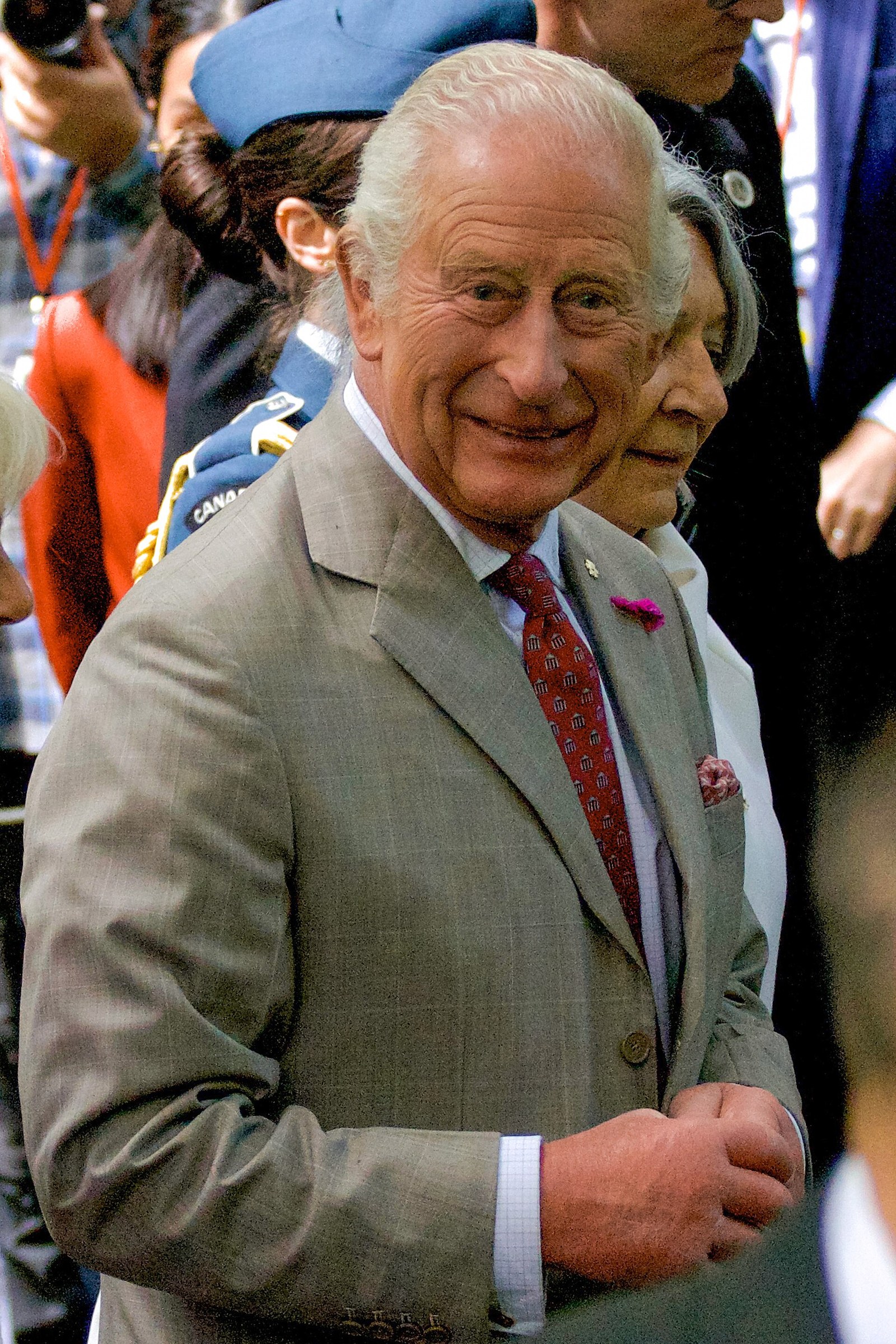 King Charles III and Queen Camilla arriving at Rideau Hall, Ottawa, May 2025