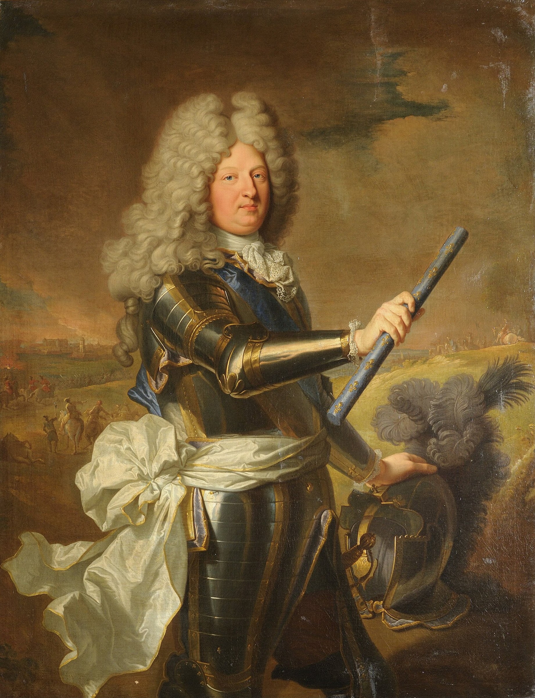 Portrait of Louis, the Grand Dauphin, by Hyacinthe Rigaud