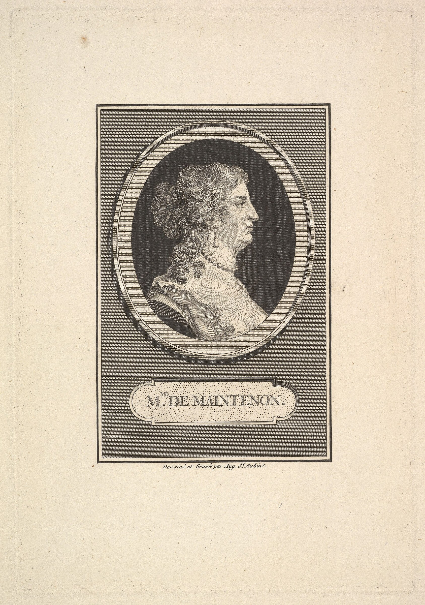 Portrait of Madame de Maintenon