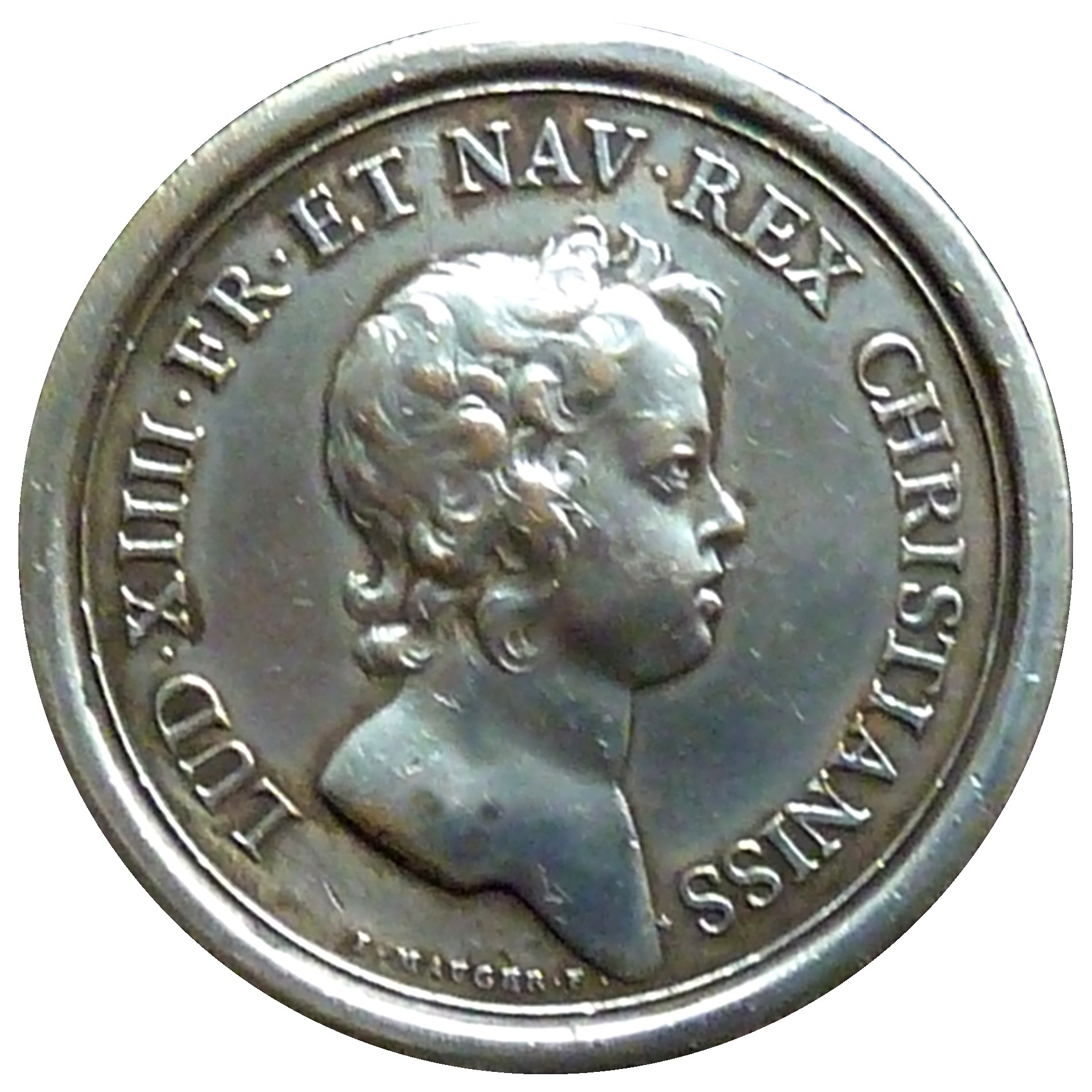 Medal of the child king Louis XIV, 1643, by Jean Mauger