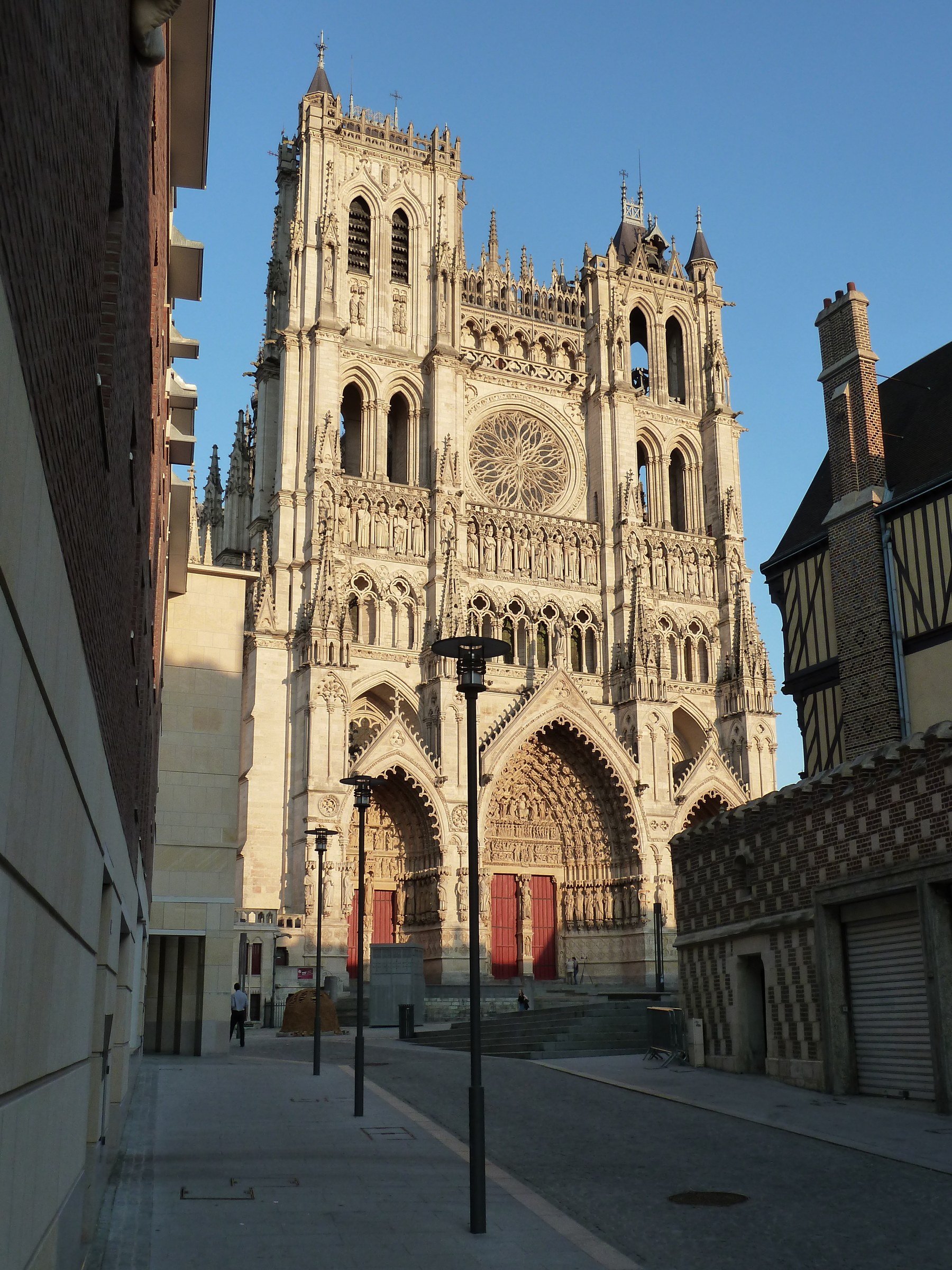 Amiens Cathedral in Macron's birthplace city