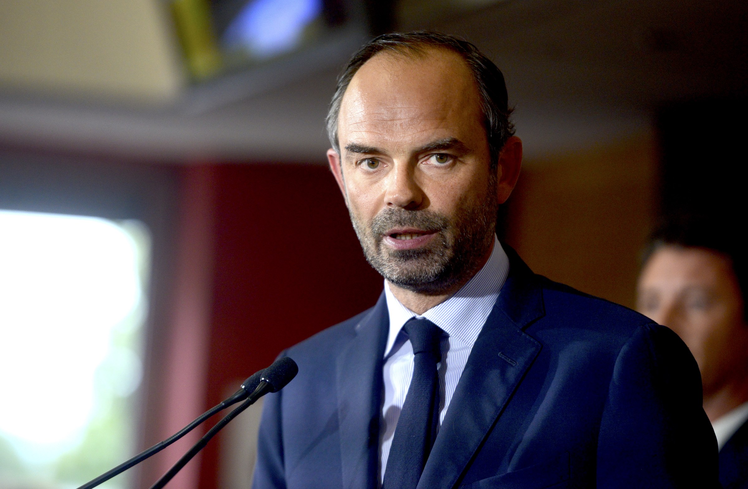 Photograph of &Eacute;douard Philippe in 2017
