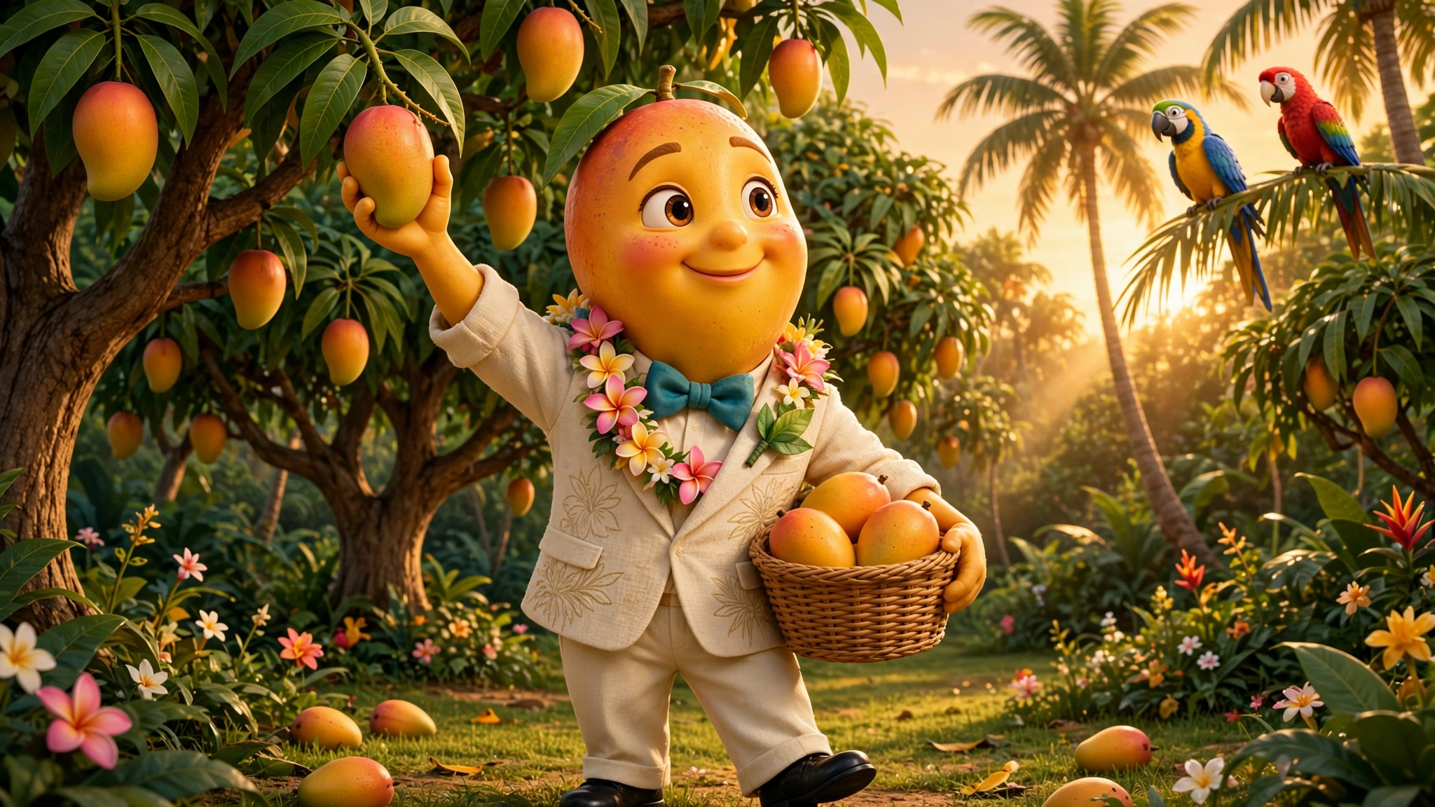 AI-generated dramatization art: Character moment 4 — Marlow Mango