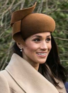 Meghan Markle on Christmas Day 2017