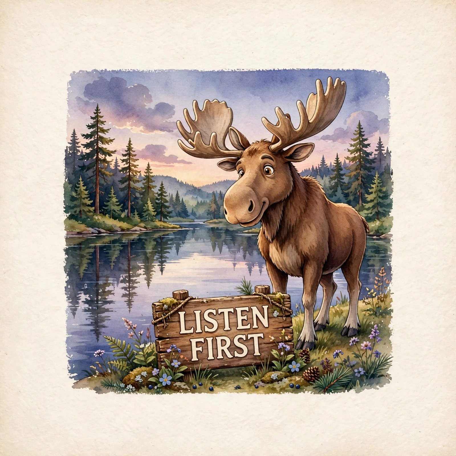 moose social image: LISTEN FIRST
