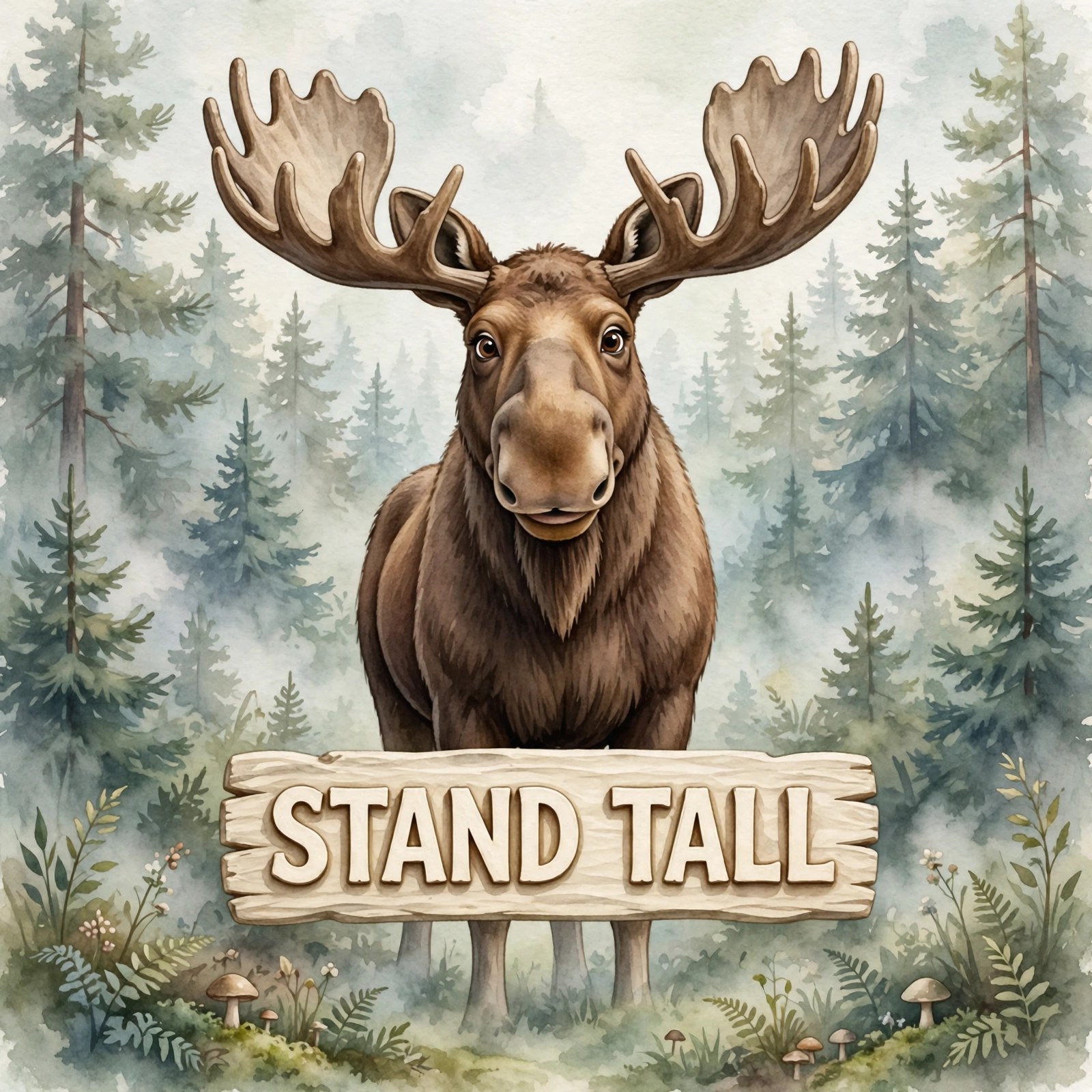 moose social image: STAND TALL