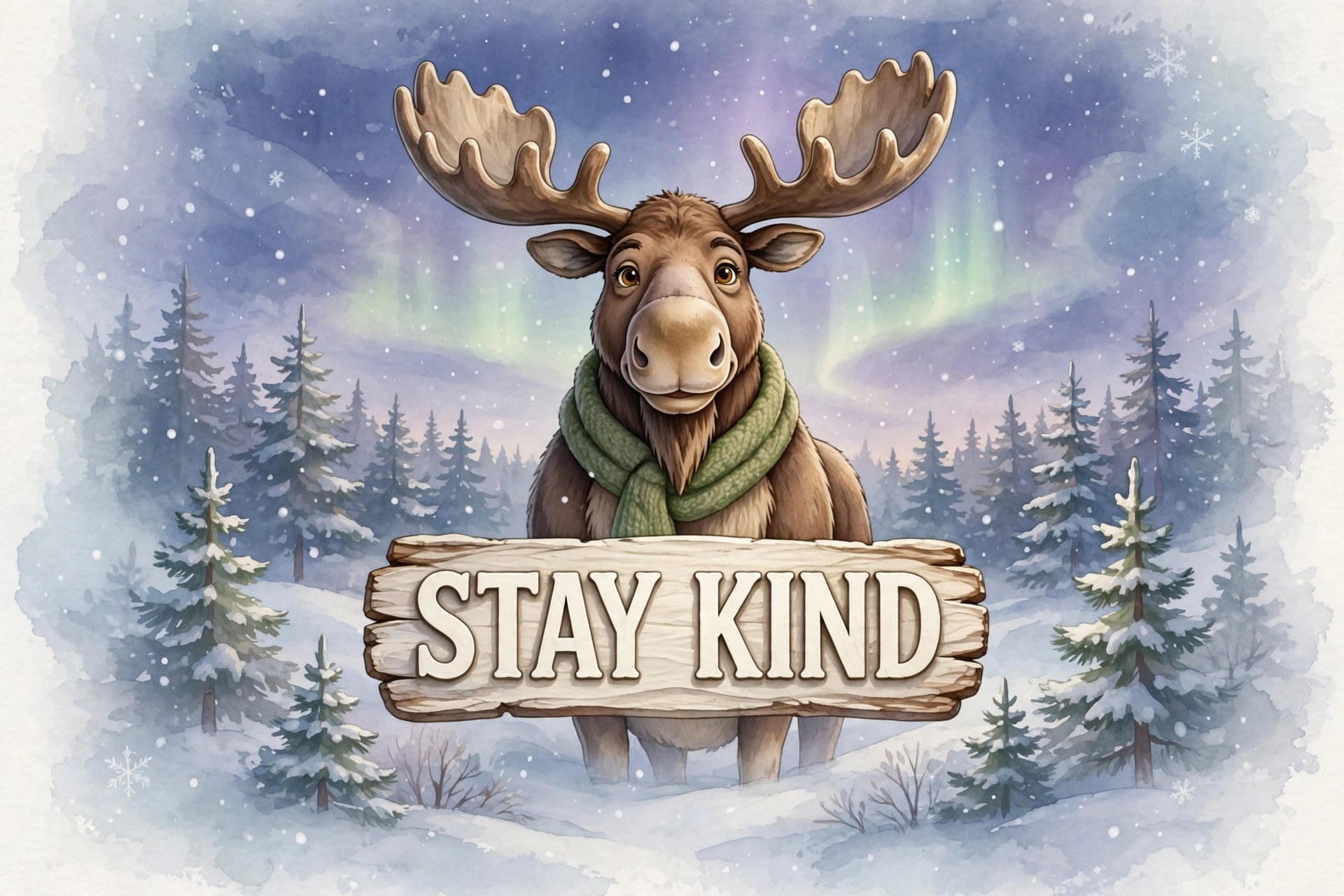 moose social image: STAY KIND