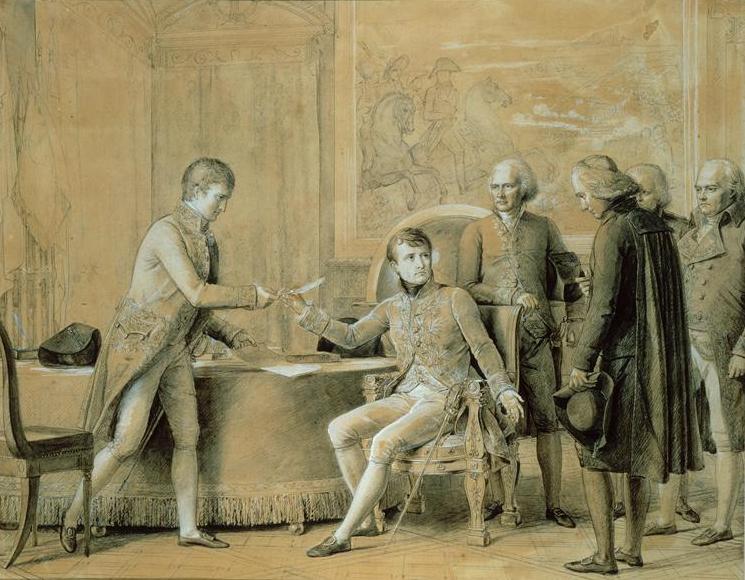 François Gérard's painting of the signing of the Concordat between France and the Holy See, 15 July 1801