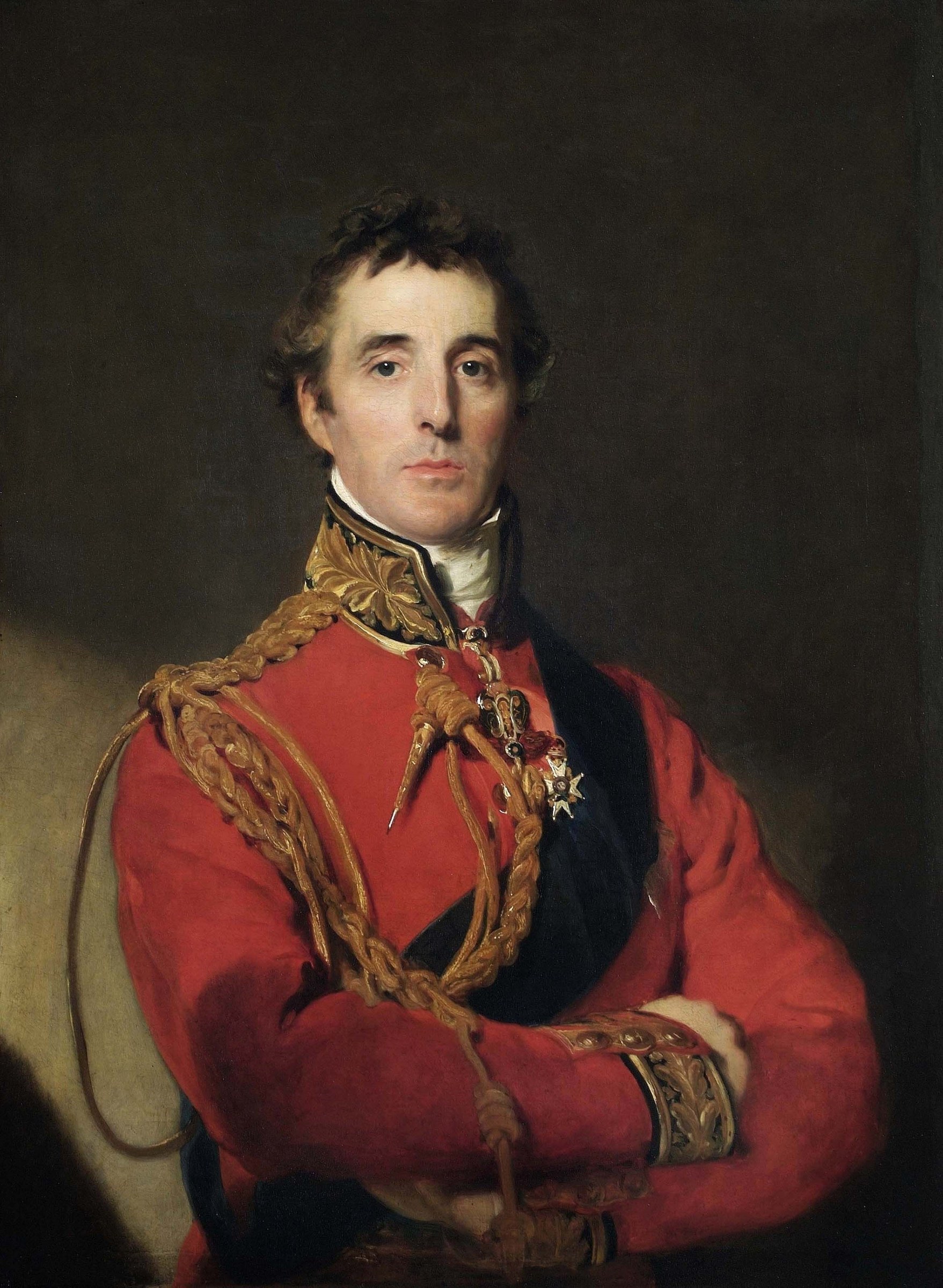 Thomas Lawrence's portrait of the Duke of Wellington: in military uniform with decorations, composed and watchful