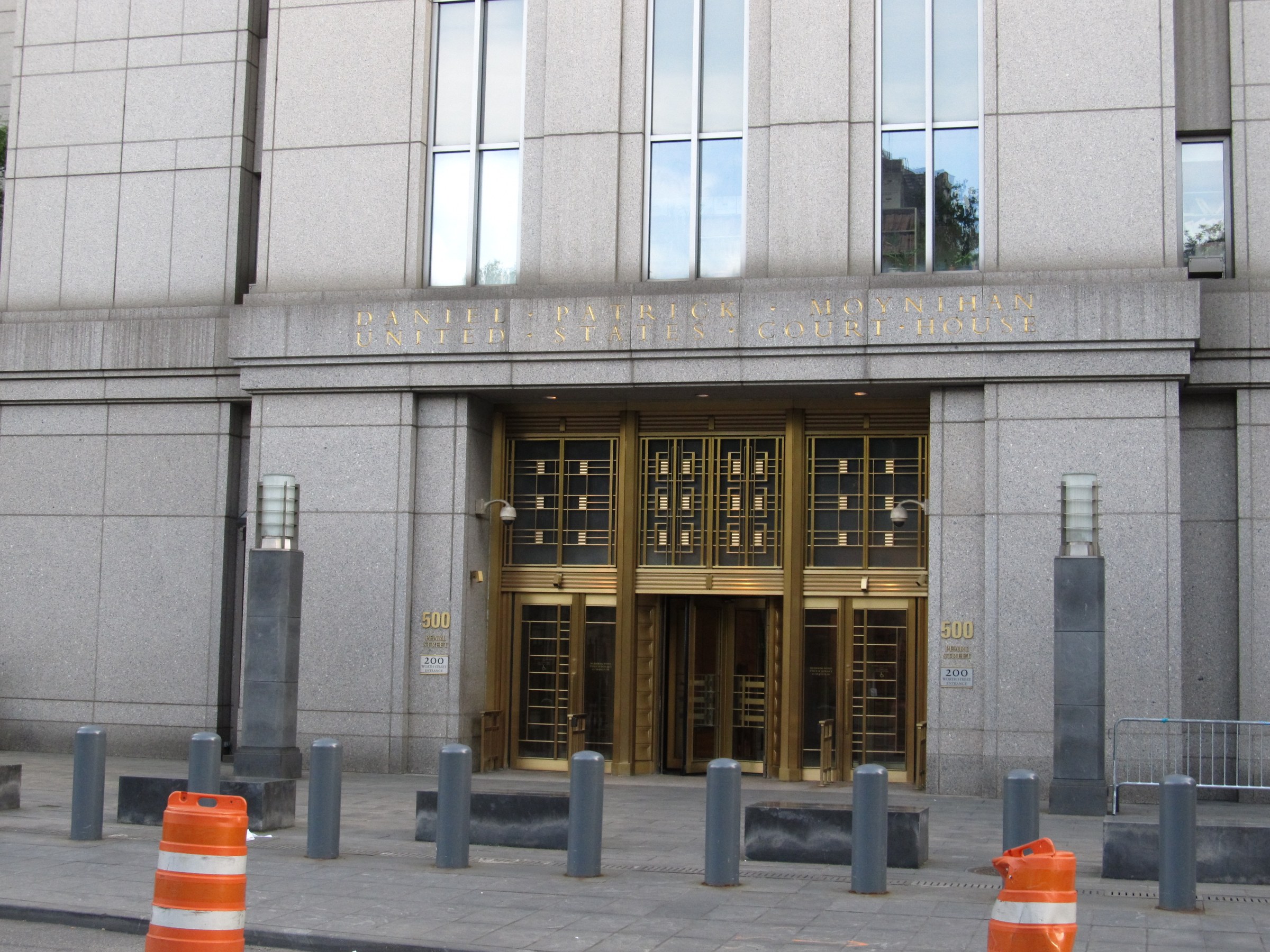 The Daniel Patrick Moynihan U.S. Courthouse in Manhattan, New York