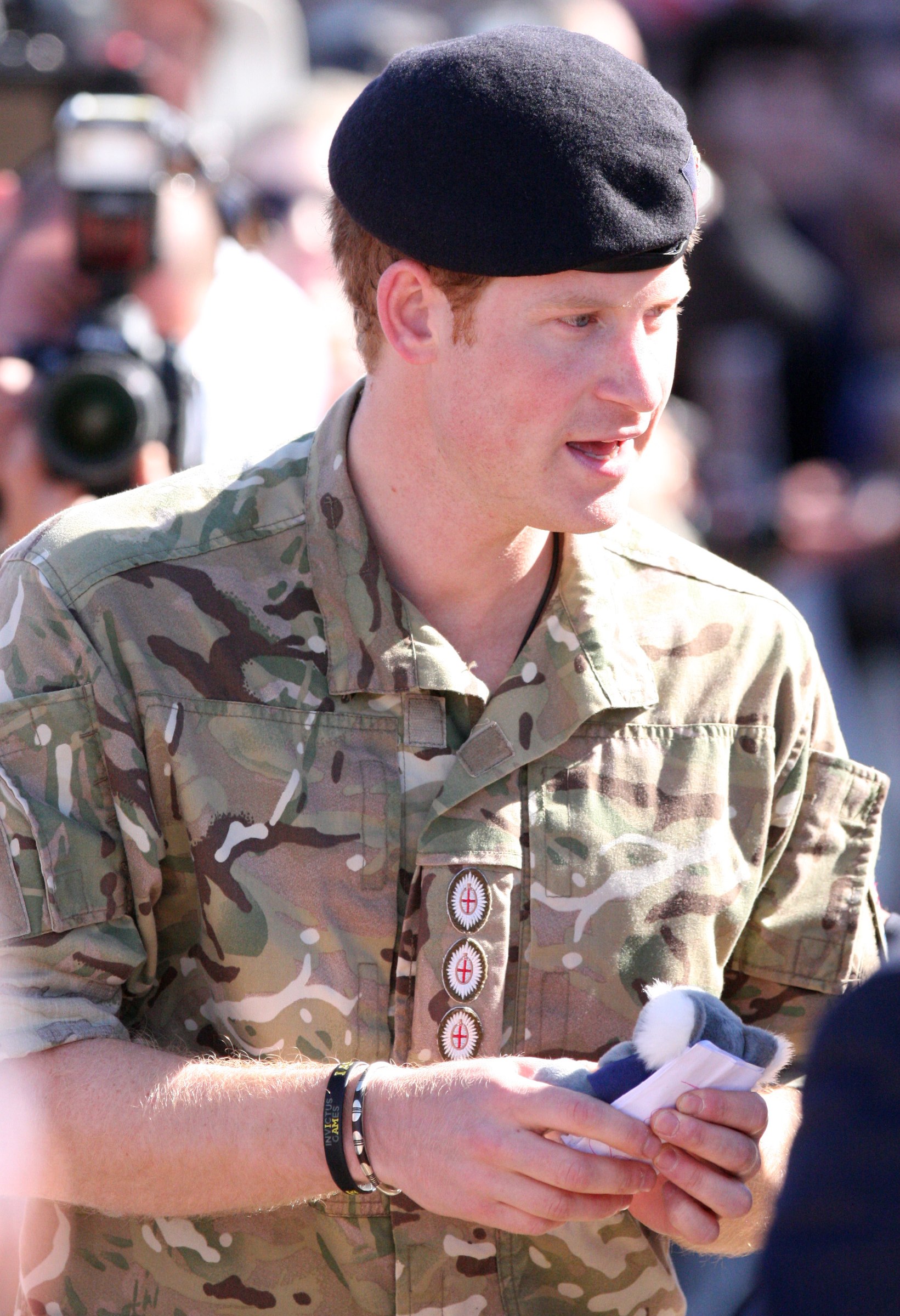 Prince Harry meeting the public in Sydney, 2015