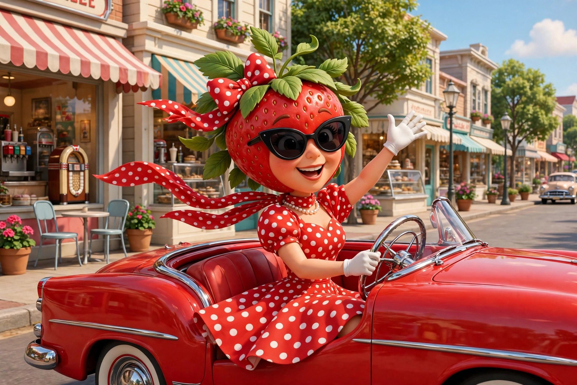 Cruising Bellamy Boulevard in 'Sundae'