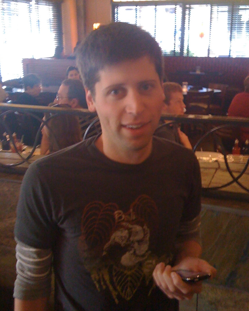 Sam Altman in 2009, during the Loopt years