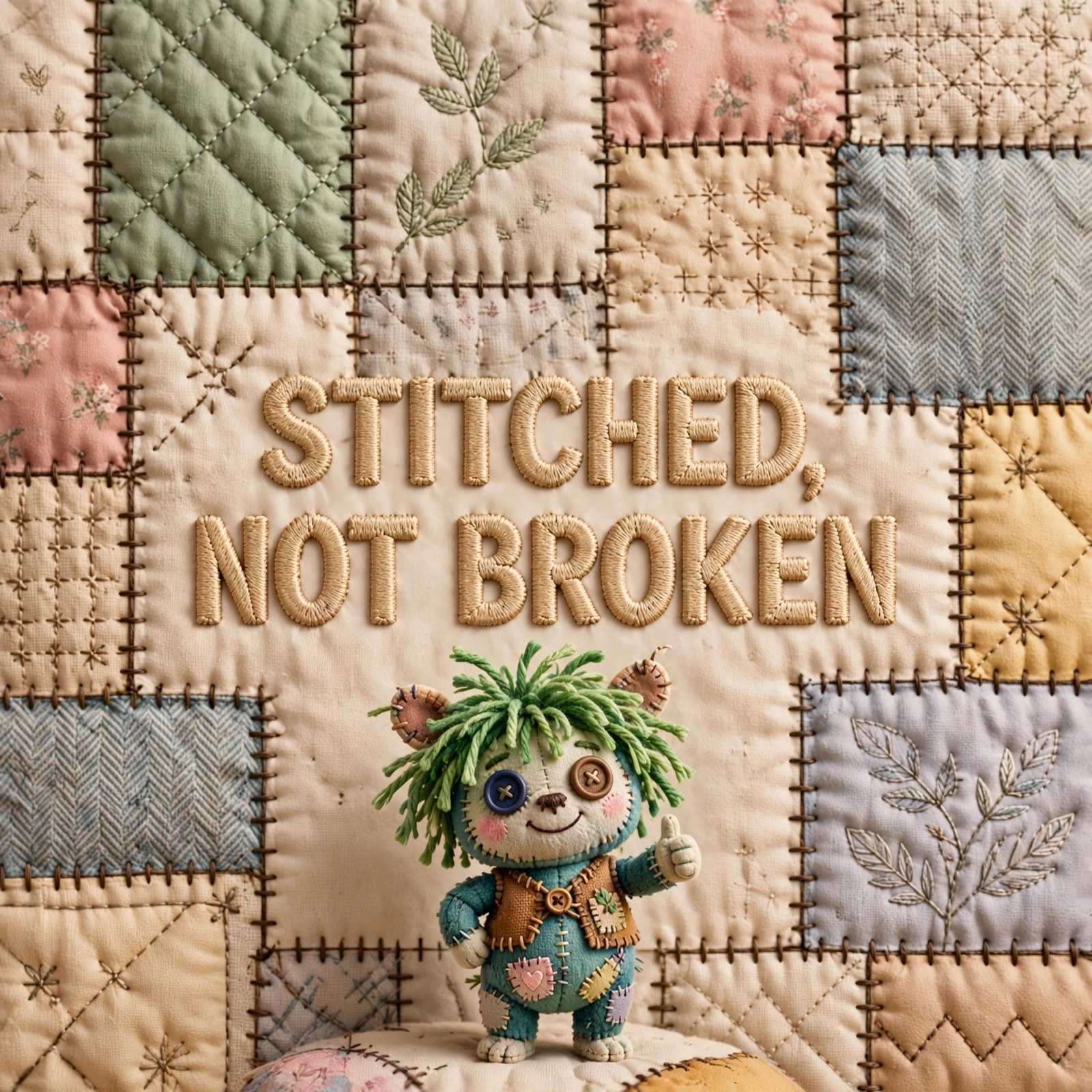 AI-generated social pack art of the fictional Vizlings character Skip
