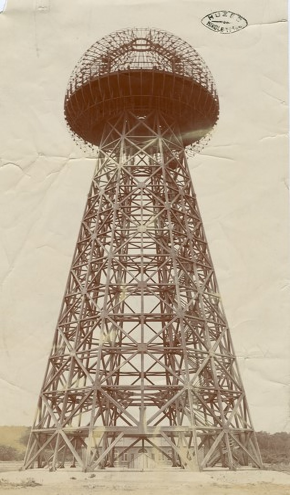 Tesla's Wardenclyffe Tower laboratory on Long Island