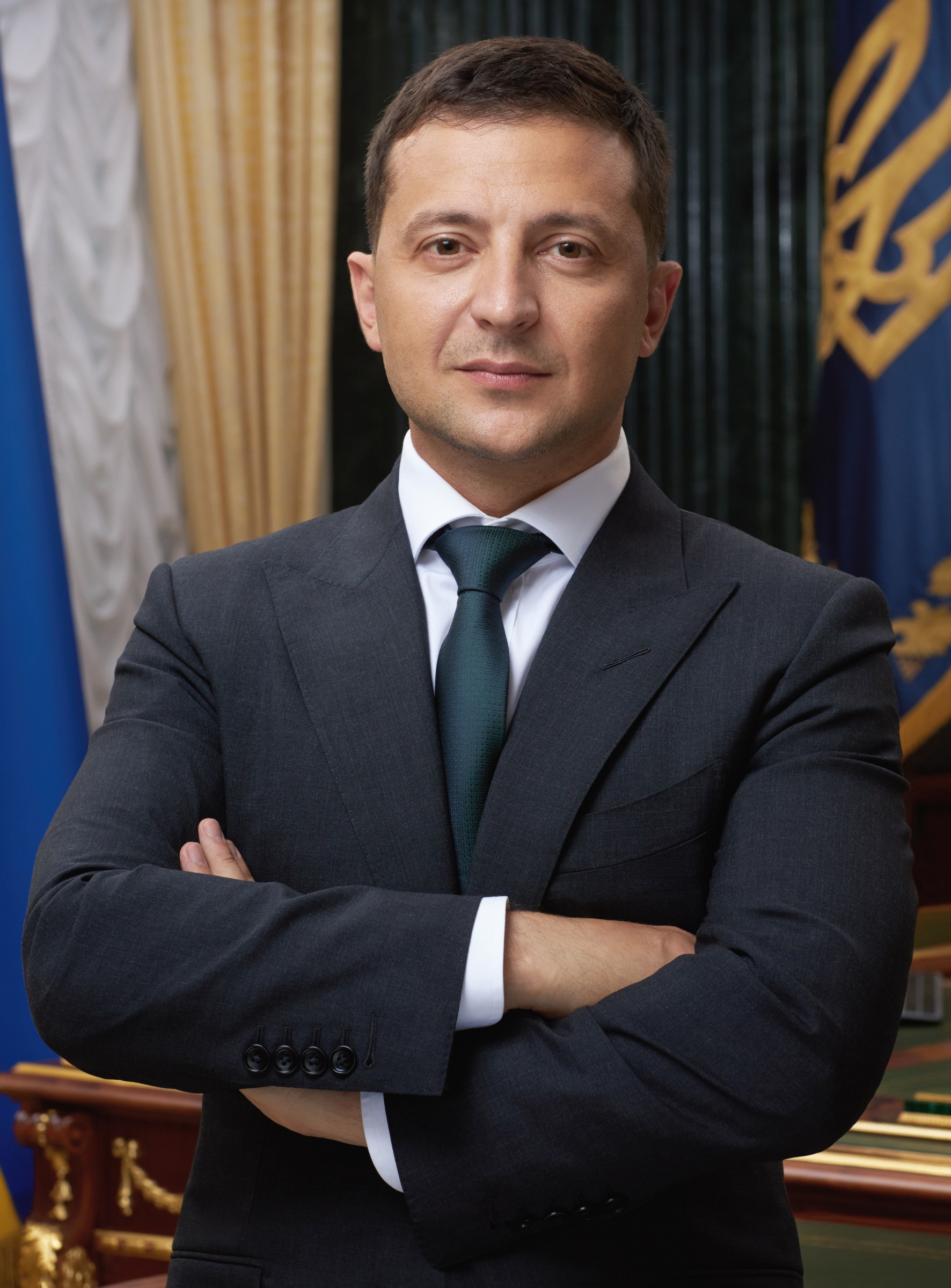 Official portrait photograph of Volodymyr Zelenskyy
