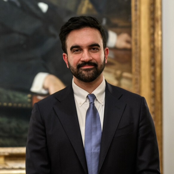 Zohran Mamdani at the White House, November 2025